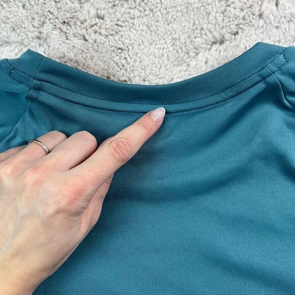 Nike Swim Dri-Fit TShirt Mens Large Stretch Wicking Crew Neck Gym Training - Picture 10 of 10